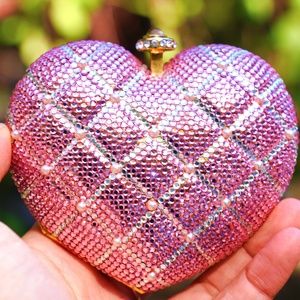 Kathrine Baumann Swarovski Heart Purse